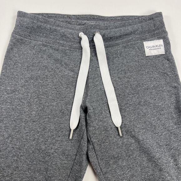Calvin Klein Performance Jogger Sweat Pants Heather Gray Women's Size S - Picture 2 of 10